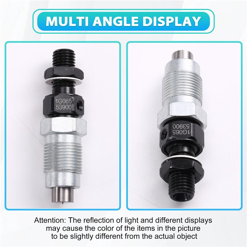 Set Of 4 Fuel Injector For Kubota D905 V1205 V1305 V1505- 1G065-53900 1G065-53902