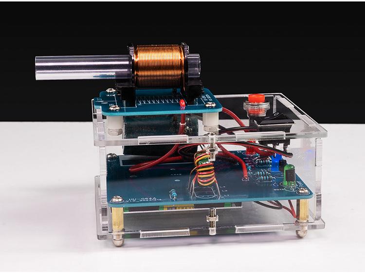 DIY Electromagnetic Cannon Kit: Long-Range High-Voltage Coil Circuit for Science Experiments