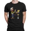 Lucky Luke Og Undertaker Lang Unik T-shirt Lucky Luke Afslappet T-shirt Sommer Unisex T-shirt Til Voksen