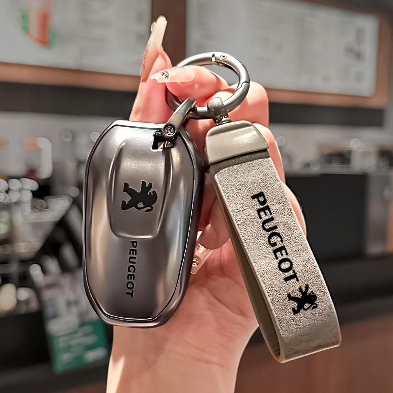 TPU Car Smart Remote Key Case Cover Holder Shell For Peugeot 2008 3008 4008 5008 308 408 508 Auto Keyless Keychain Accessories
