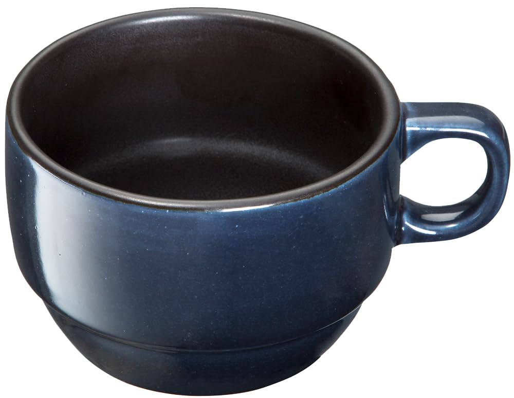 Ishigaki Chocotto Heat-Resistant Mug, Navy, 4109