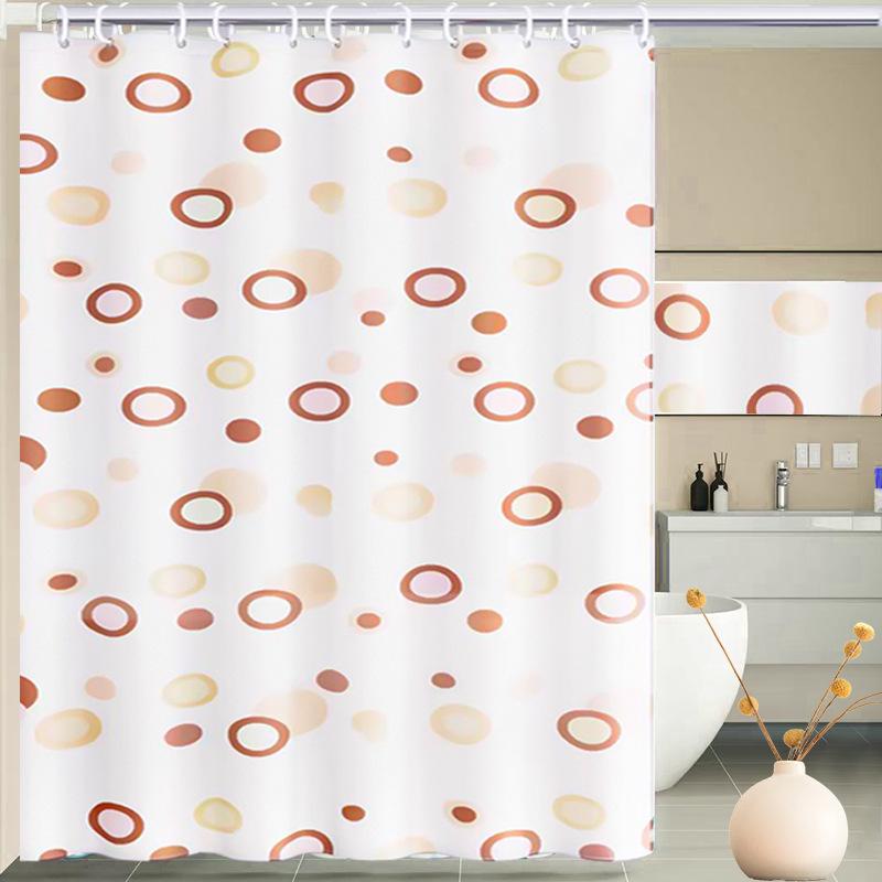 Cortină de duș groasă impermeabilă pentru compartimentarea băii