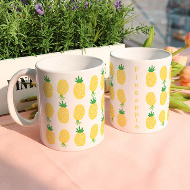 

ce176-Design Mug 2p-Pineapple Pattern