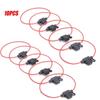 Auto Mini Blade Adapter Sicherungshalter Stecksicherungssockel Spritzwassergeschützt für 12V 30A Drahtabschaltschaltersockel Feuchtigkeitsgeschützt Spritzwassergeschützt