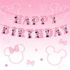 Disney Minnie s Birthday Party Banner  Suitable for Celebration Event Themes, Festive Decorations, Applicable for Parties and Family Gatherings