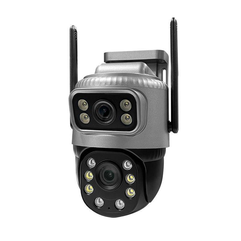 Wireless Outdoor WiFi Camera with Mobile Humanoid Tracking & HD Dual-Picture Mode