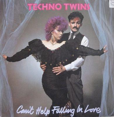 7inch Record TECHNO TWINS - Can't Help Falling In Love 7P232 PRT 1982 UK Dance & Electronica Used