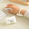 Cute Expression Wrist Rest Mini Pillow Support Comfortable Reduce Fatigue Anti-wear Wrist Protector Mouse Pad Office Supplies