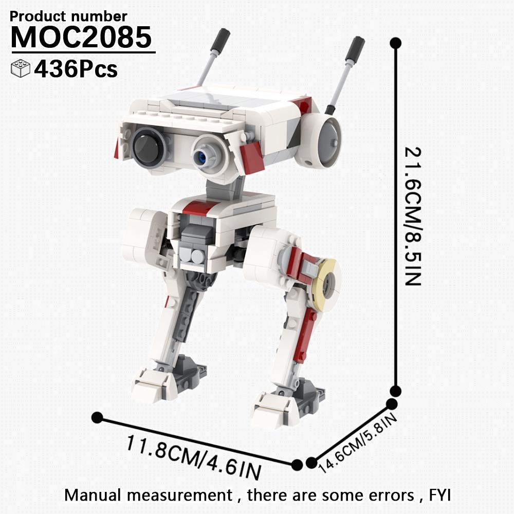 MOOXI Movie Series Set MOC Bricks Robot Compatible With Action Figures Model DIY Sets Adults Building Blocks Toys For Kids Gifts