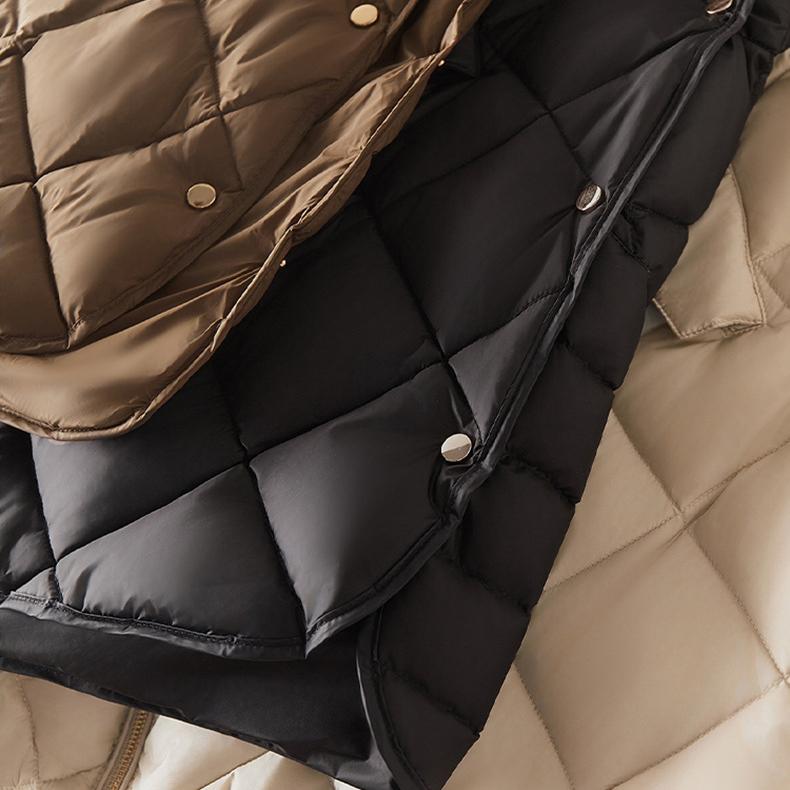 Podzim Zima Volná S Kapucí Dolní Vesta Dvojitý Zip Zesílená Vesta Svrchní Oblečení Dámská Dolní Teplá Vesta