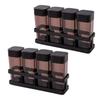 8Pcs Transparent Spice Combination Set Sealed Seasoning Jars Set Seasoning Box Set  Kitchen Supplies