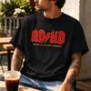 Vintage Rock Adhd Meme T Shirt Unisex Short Sleeve O Neck Tops Funny Slogan Graphic Casual Daily Wear Street Fashion Y2k Top