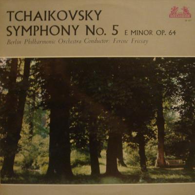 LP Record PYOTR ILYICH TCHAIKOVSKY • BERLINER - Symphony No. 5 E Minor Op. 64 89627 Heliodor UK Classical Used