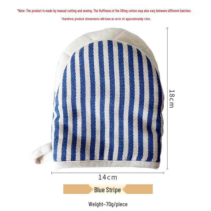 Japanese Stripe Duckbill Baking Oven Mitts