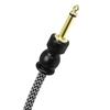 6.35mm Guitar Cable Keyboard Cord, 1/4 Inch Straight To Right Angle Guitar Lead Instrument Cable Noiseless Sound Lead