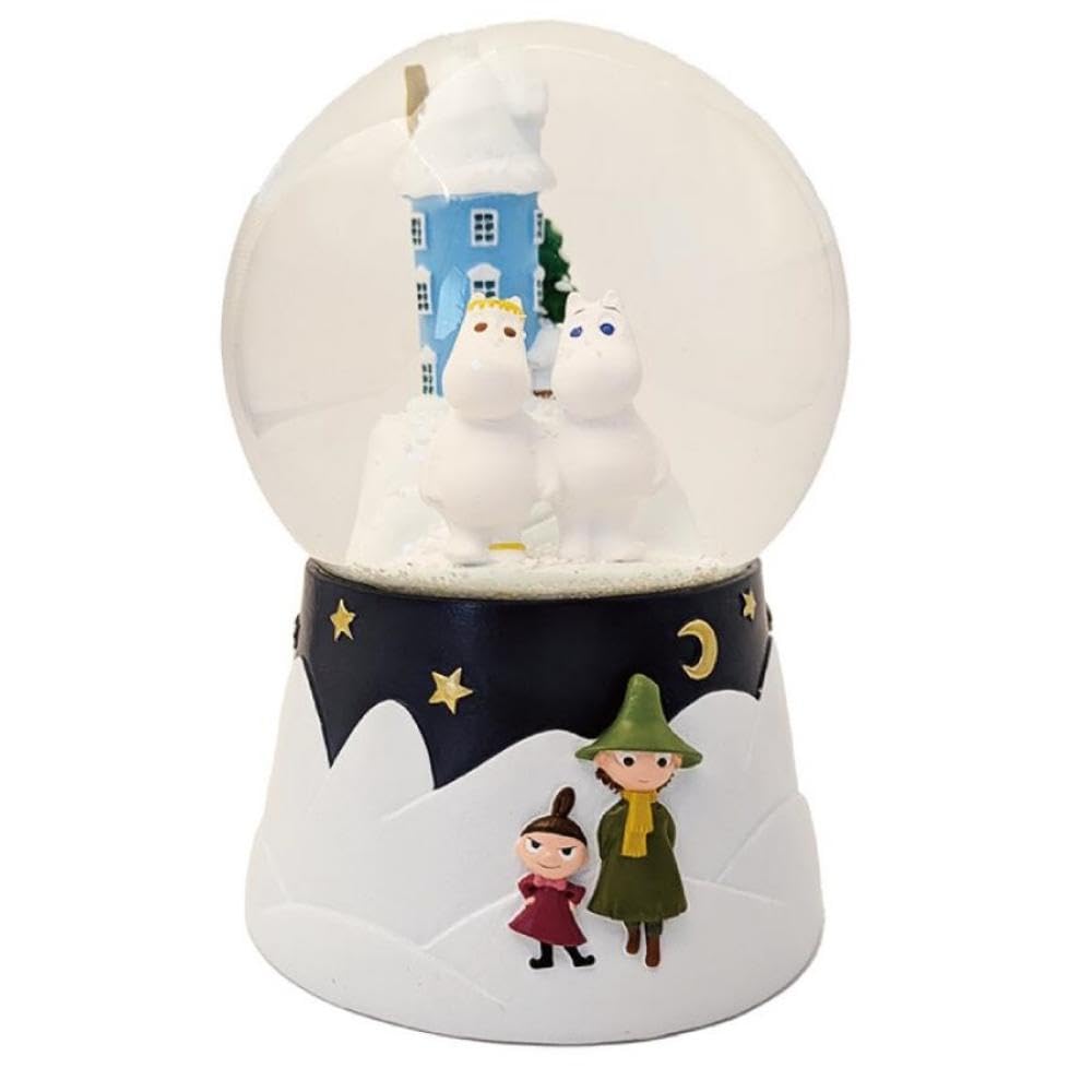 Lyric Snow Globe Moomin H14 X W10 X D10cm Size Approx.