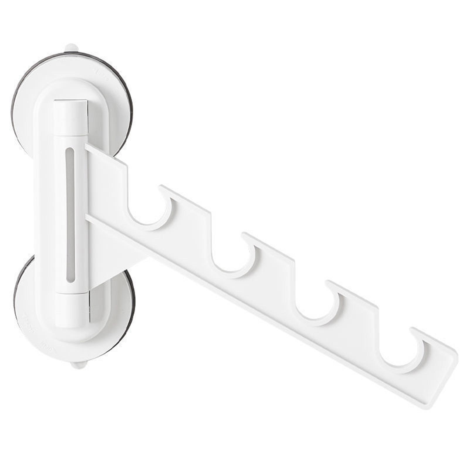 

Складная сушилка для одежды с присоской Удобная вешалка для сушки одежды с прочным присоской для нескольких предметов одежды