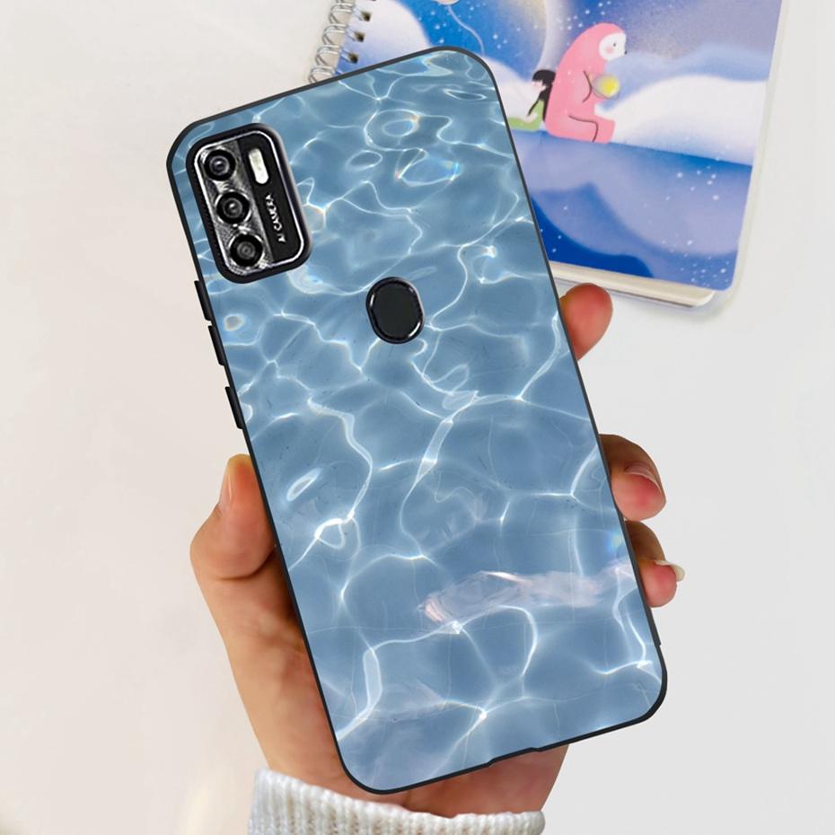 Lovely Case For ZTE Blade A7s 2020 / Optus X Pro / Telstra Evoke Plus 2 Black Silicon Soft Cases Cover For Zte A7s (2020) A7020