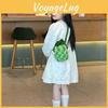 Adorable Cartoon Pineapple Shaped Kids Bucket Bag For Boys And Girls Breathable Mini Tote