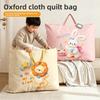 Toddler Bedroom Storage Bag For Clothes And Comforters With Handle Large Capacity