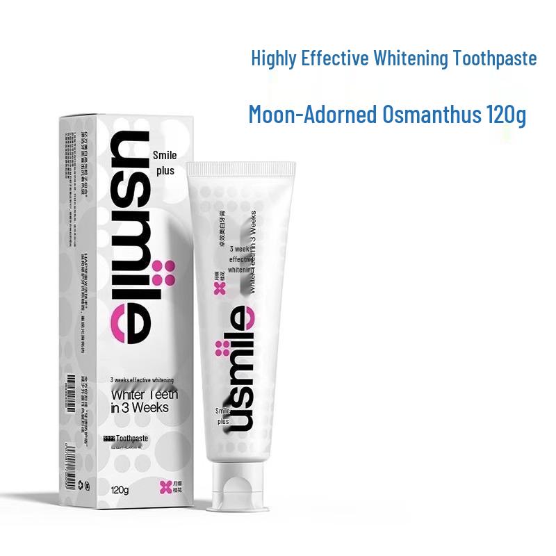 

usmile Teeth Whitening & Fresh Breath Toothpaste – Stain Remover & Freshener, Genuine Product