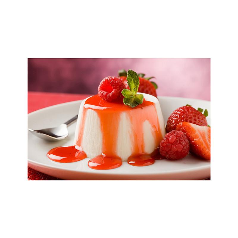 Strawberry Ice Cream Themed Decorative Painting Picture Cakery Decor Restaurant Dessert Shop Decoration Canvas Printing