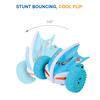 2.4G Devil Fish Bounce Stunt Car Tumble Deformation Tipper Remote Control Car With Light Music
