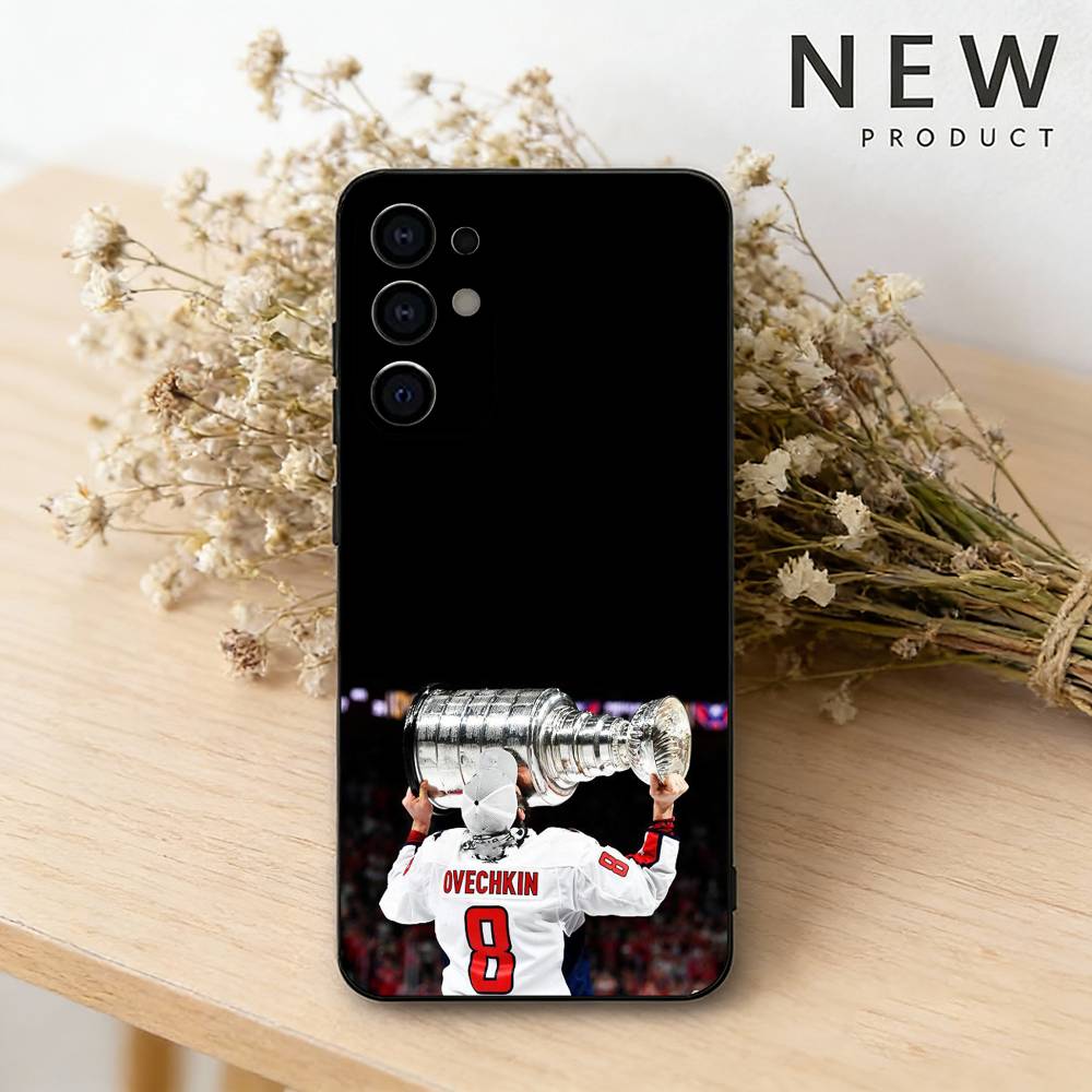 ice hockey A-Alex Ovechkin 8  phone Case For Samsung S26,25,24,21,22,23,30,20,Ultra,Plus,Fe,Lite Black Soft Cover