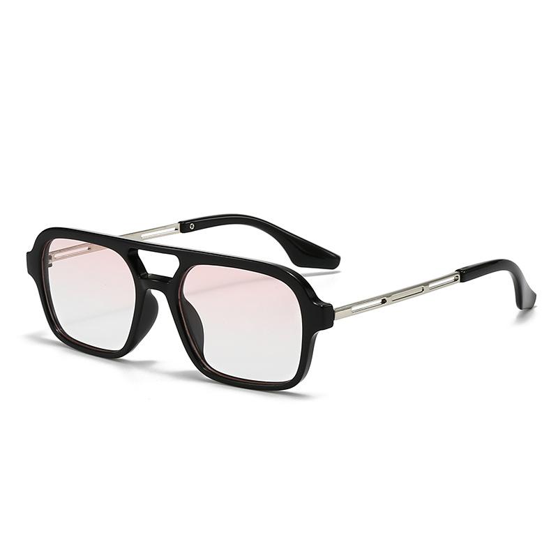 

Vintage Metal Frame Square Women Sunglasses Brand Black Rectangle Cool Men Sunglasses Polygon Sun Glasses for Male Female MULTI