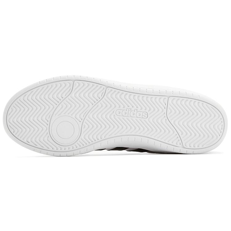 Adidas Cloudfoam All Court Mid Synthetic Leather Fashion Coverage Slip Resistant Lightweight Skateboard Shoes Unisex (Unisex) Skate Shoes