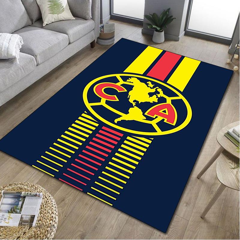 1 Stück Club America Teppich - Heimteppich Büro Dekorativer Teppich Für Wohnzimmer Schlafzimmer Fußmatte Bodenteppich Computerstuhl Bereichsteppich