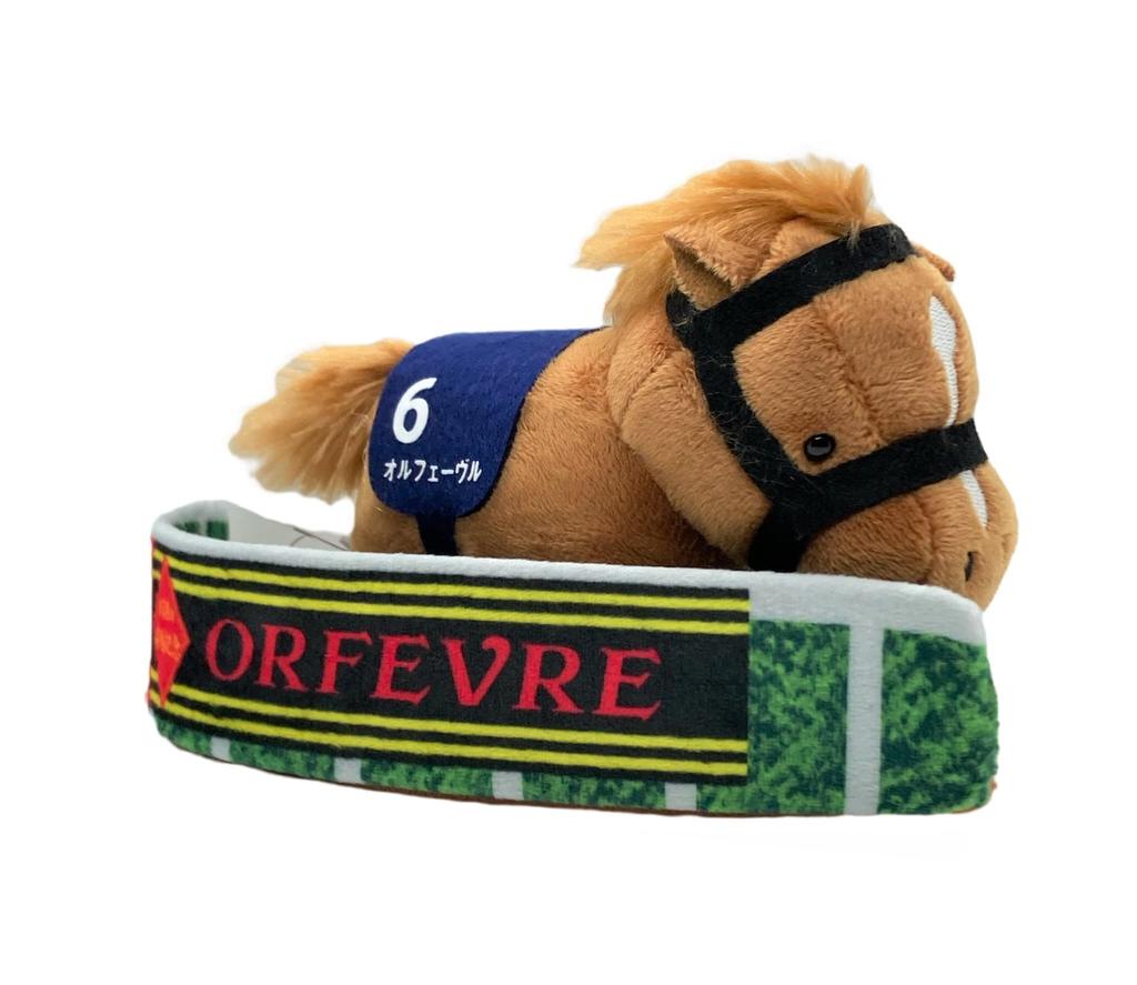 SK Japan Character Fancy Division (skjapan Characterfancy Section) Thoroughbred Collection Paddock Plush Toy, Approx. 16cm (Orfevre)