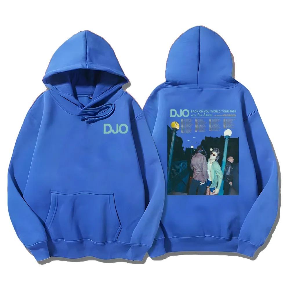 Joe Keery Djo Back on You Welttournee 2026 Lässiger Hoodie für Herren Harajuku Retro Y2K Mode Hoodie Y2k Kurze Ärmel Klassisch