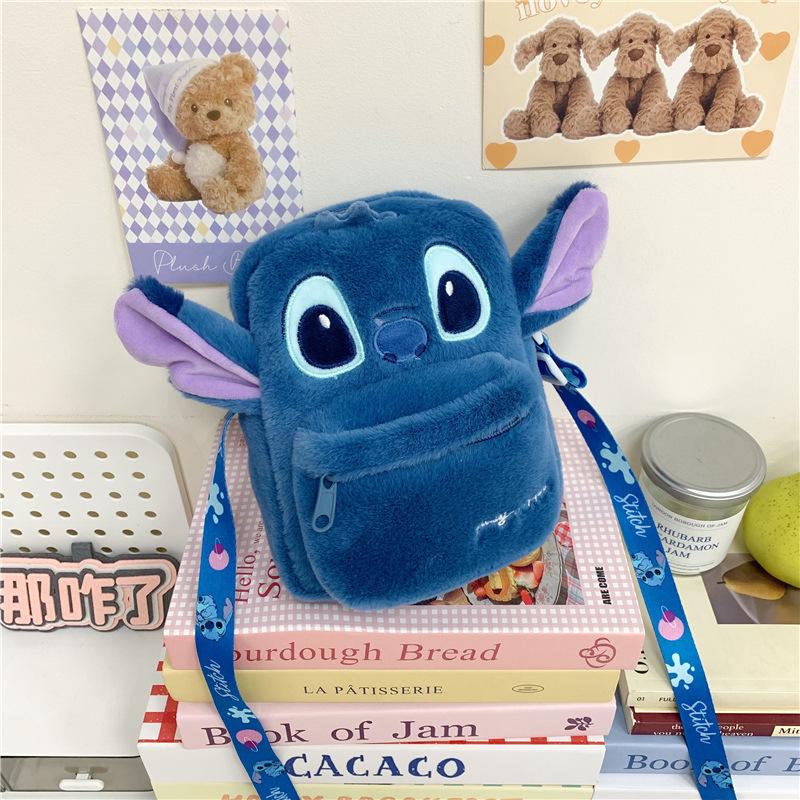 Zootopia Trendy Versatile Crossbody Bag, Cute Plush Backpack 0156 CLE