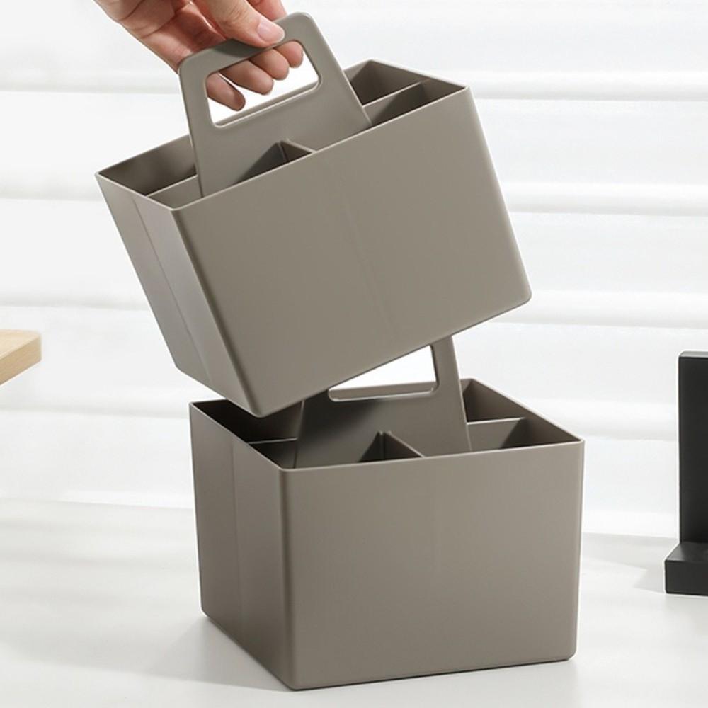 Platzsparende Aufbewahrungsbox für Schreibwaren Multifunktionale Kosmetikbox Schreibtisch-Organizer-Box Zuhause