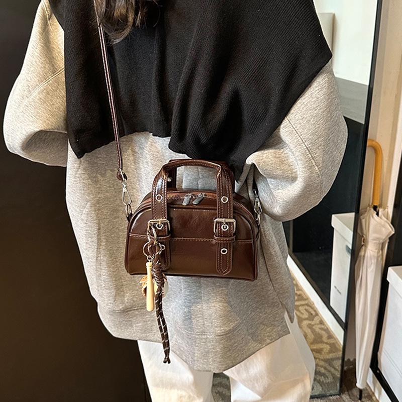 Bag Crossbody Bag Women'S Bag Premium Small Bag Retro Portable Shoulder Pillow Bag Luggage