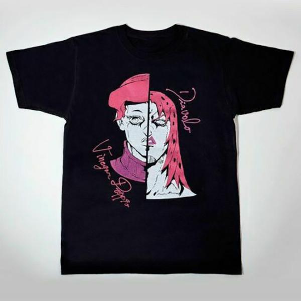 Jojo s bizarre adventure Golden Wind Diavolo Doppio Black Men T-Shirt KC594 Unisex T-Shirt XXXL