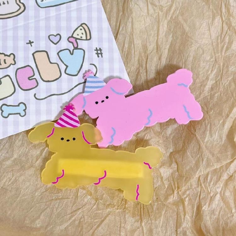 Puppy Hair Clips Cute Dog Hair Barrettes for Toddler Girls Holiday Costume