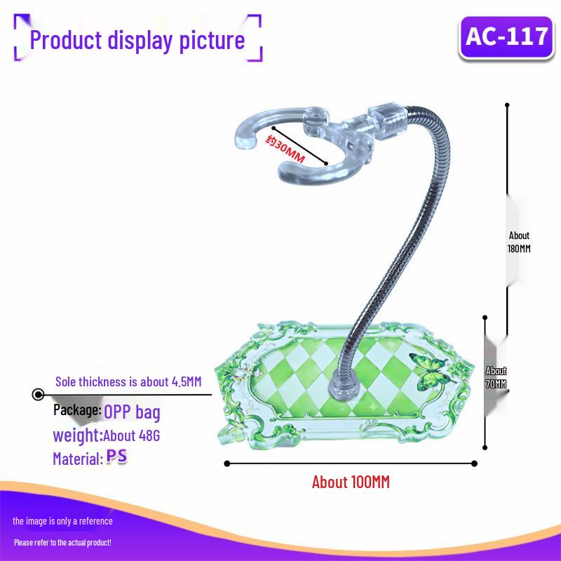BJD Compatible 12"/8"/6" Telescopic Adjustable Doll Stand