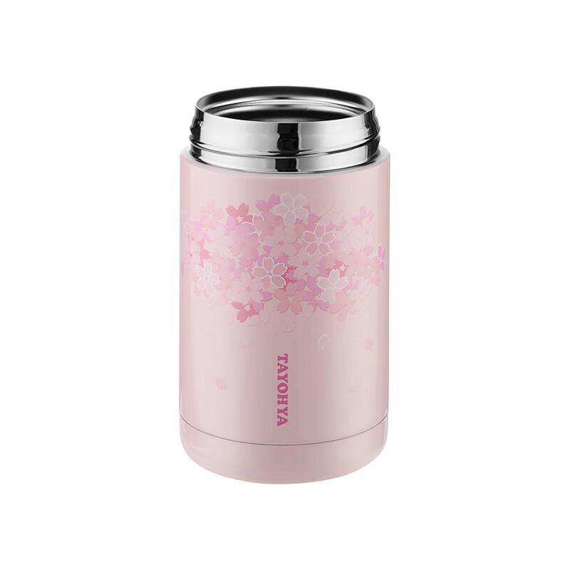 TAYOHYA Cherry Blossom 500mL Stainless Steel Food Jar