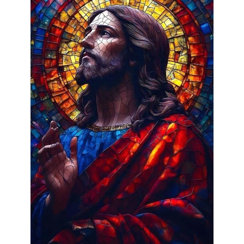 Религиозная жестяная табличка с Иисусом, Вдохновляющее металлическое настенное искусство 20x30 см