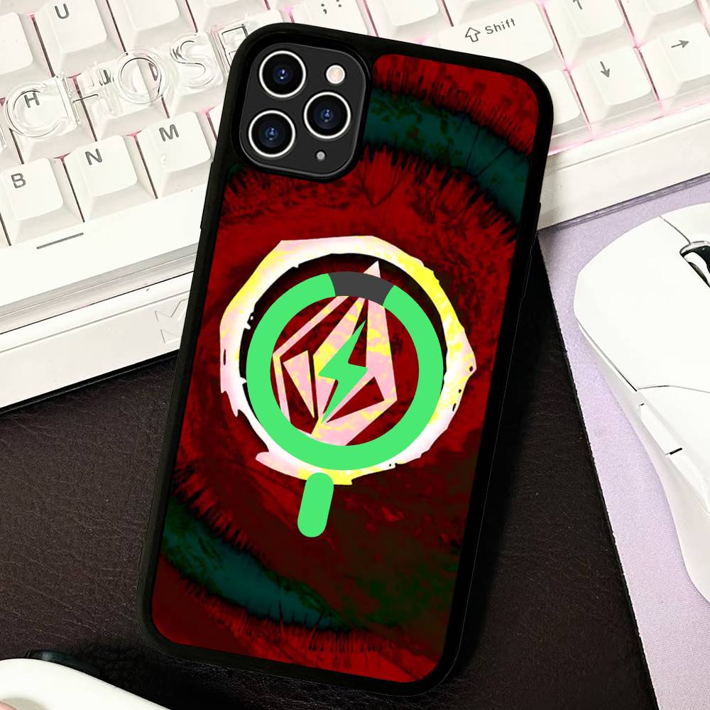 V-Volcom LOGO Fashion For Magsafe Phone Case For IPhone 17 Air 16 15 14 13 12 11 Pro Max Plus Shockproof Cover