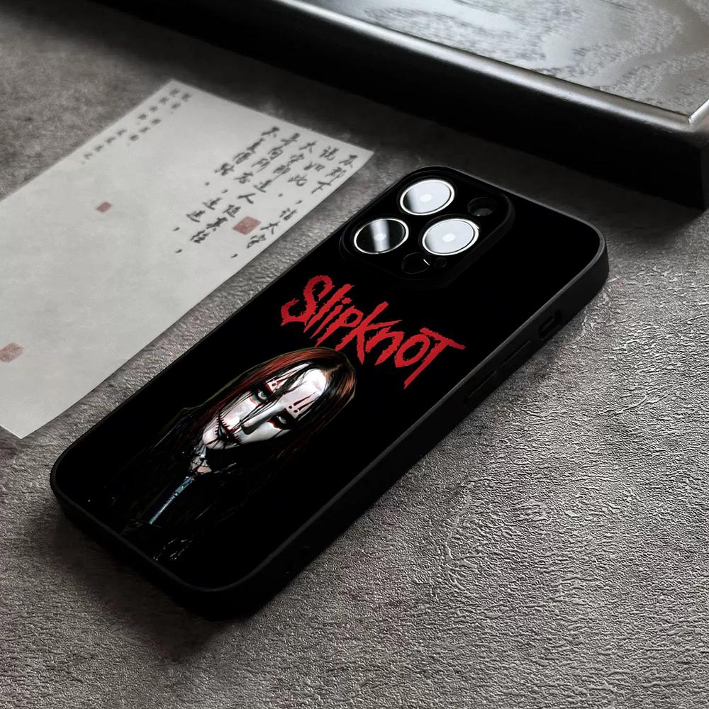 Popular S-Slipknot Band Rock Phone Case For 17 Pro Max For Iphone 14 16 Pro Max 12 15 11 13 Pro Xr X Xs 8 7 Plus Back Cover