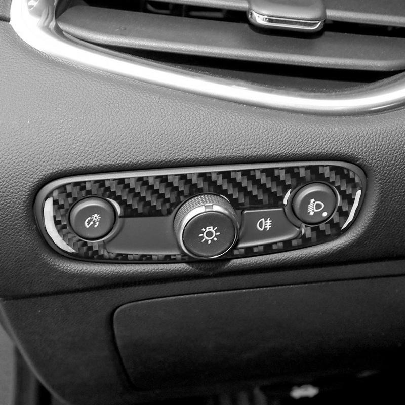 Carbon Fiber Car Accessories Gear Shift Dashboard Air Vent Interior Cover Trim Modified Sticker For Chevrolet Malibu 2016-2024
