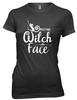 Resting Witch Face Halloween Womens Ladies Funny T-Shirt