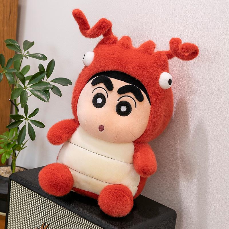 Crayon Xiaoxin Drag Crayfish Elk Bee Plush Toy Doll Children's Companion Pillow Ragdoll Doll