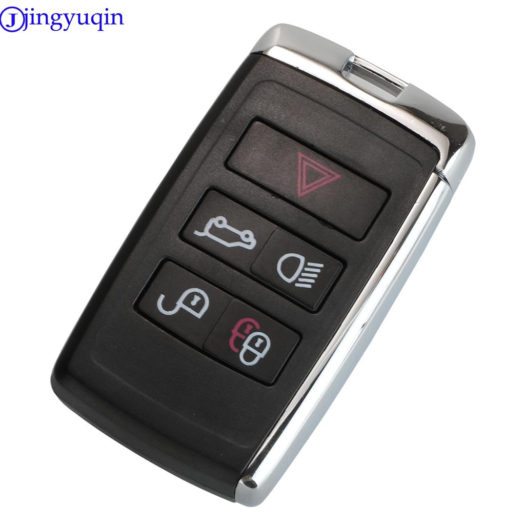 Jingyuqin Modified Car Key Shell For Land Rover Range Sport Discovery 4 Evogue LR4 2010-15 Refit for XE XFL Et Jaguar Freelander