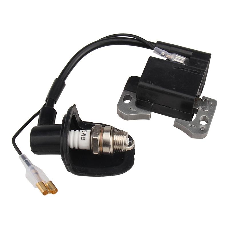Performance Red IGNITION COIL for 43cc 47cc 49cc Mini Quad Pocket Dirt Bike ATV 2-Stroke Engine part with spark plug
