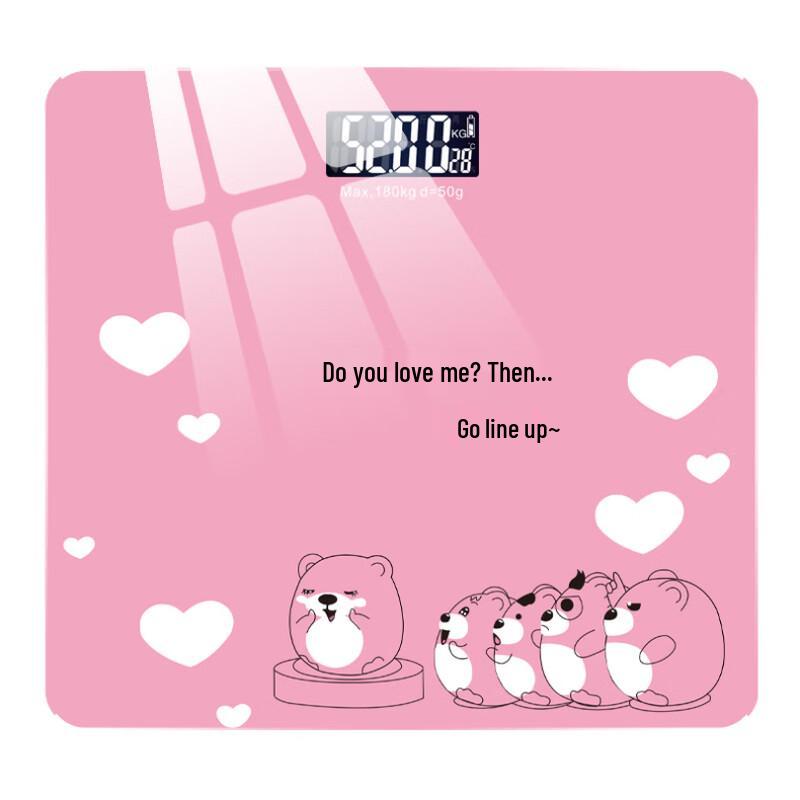 

Jinmiao Smart Body Fat Scale - Pink Cute Cat Edition (CN version)