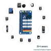 Raspberry Pi Starter Kit: 4B Zero 2W Pico W Board with 24 Sensors
